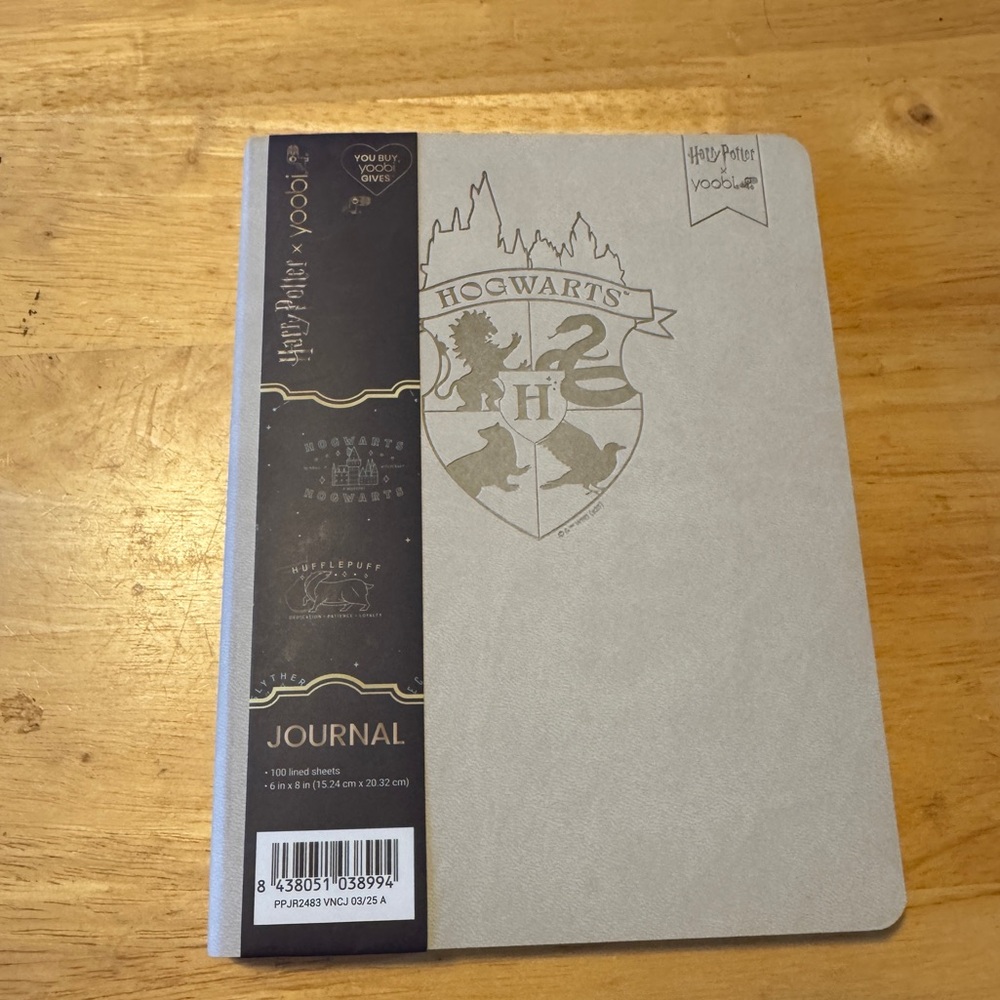 Hogwarts notebook